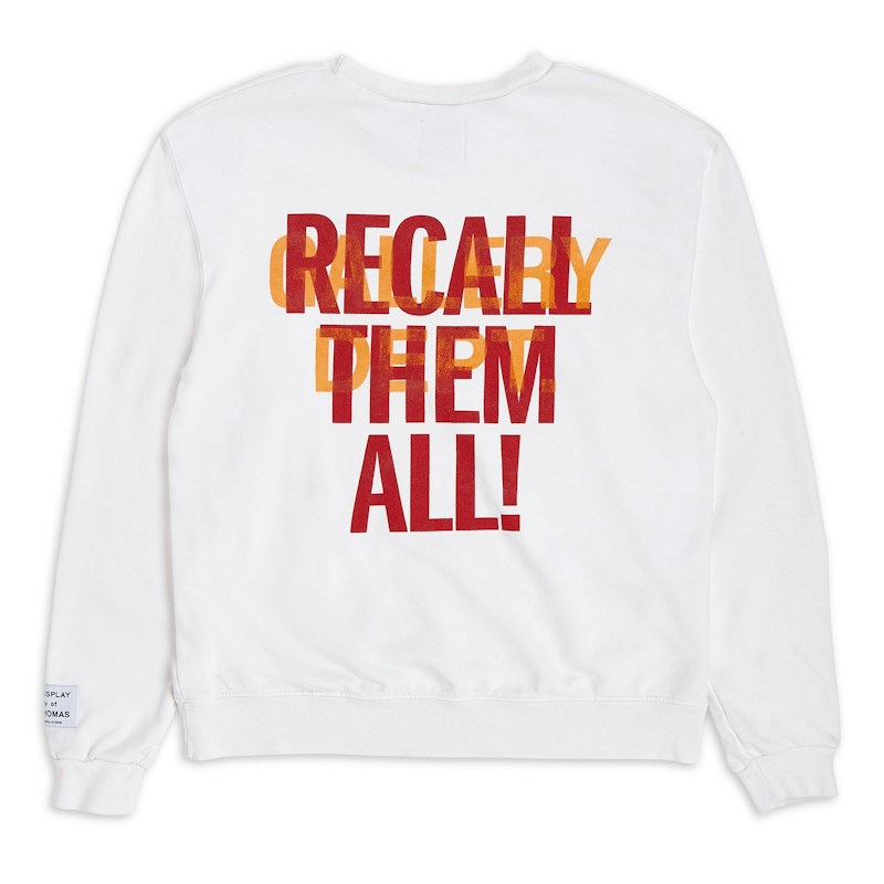 Gallery Dept. G Ball Crewneck Sweatshirt White