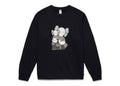 KAWS x Uniqlo Longsleeve Sweatshirt (US Sizing) Black