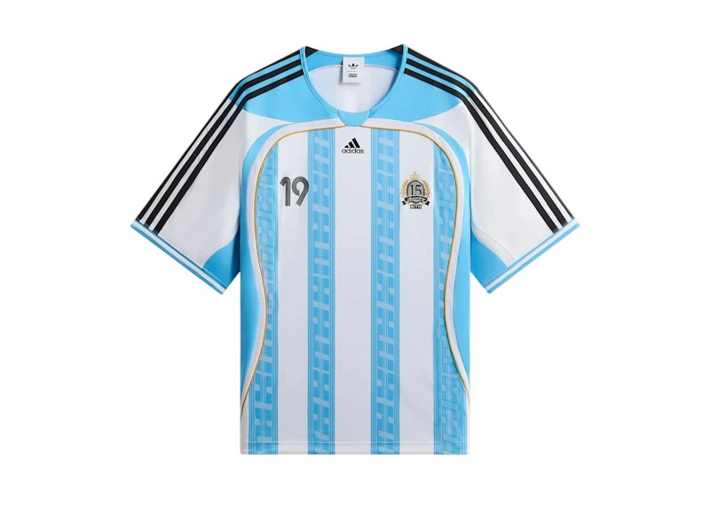 Kith x adidas Messi Football Jersey Blue/White
