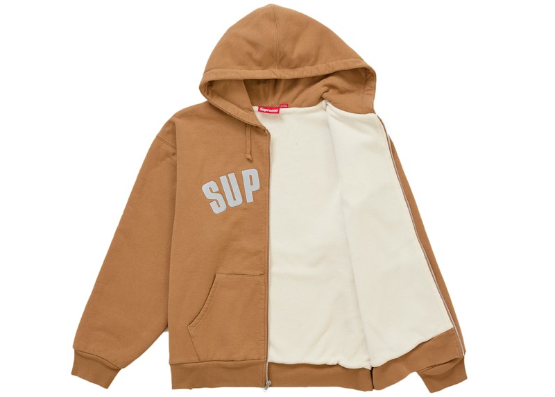 Supreme Arc Thermal Lined Zip Up Hooded Sweatshirt (FW26)