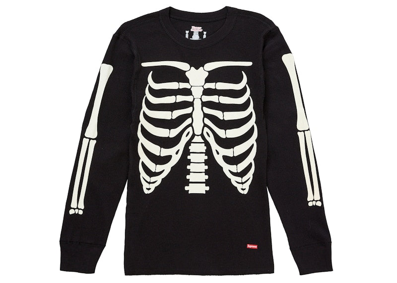 Supreme Hanes Bones Thermal Crew FW25 (1 Pack) Black