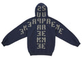 Supreme Mirrored Applique Hooded Sweatshirt