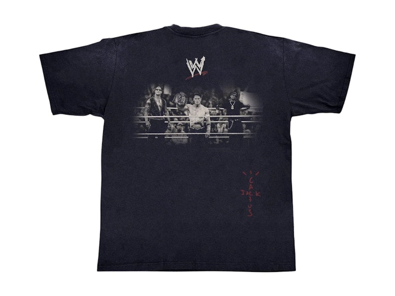 Travis Scott Wrestling Is Real T-shirt Black