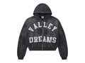 Vale Forever Classico Zip Up Hoodie Black